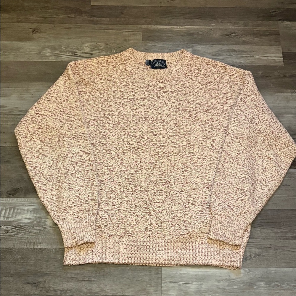 Boathouse Row 100% Cotton Marled Crewneck Sweater Size M